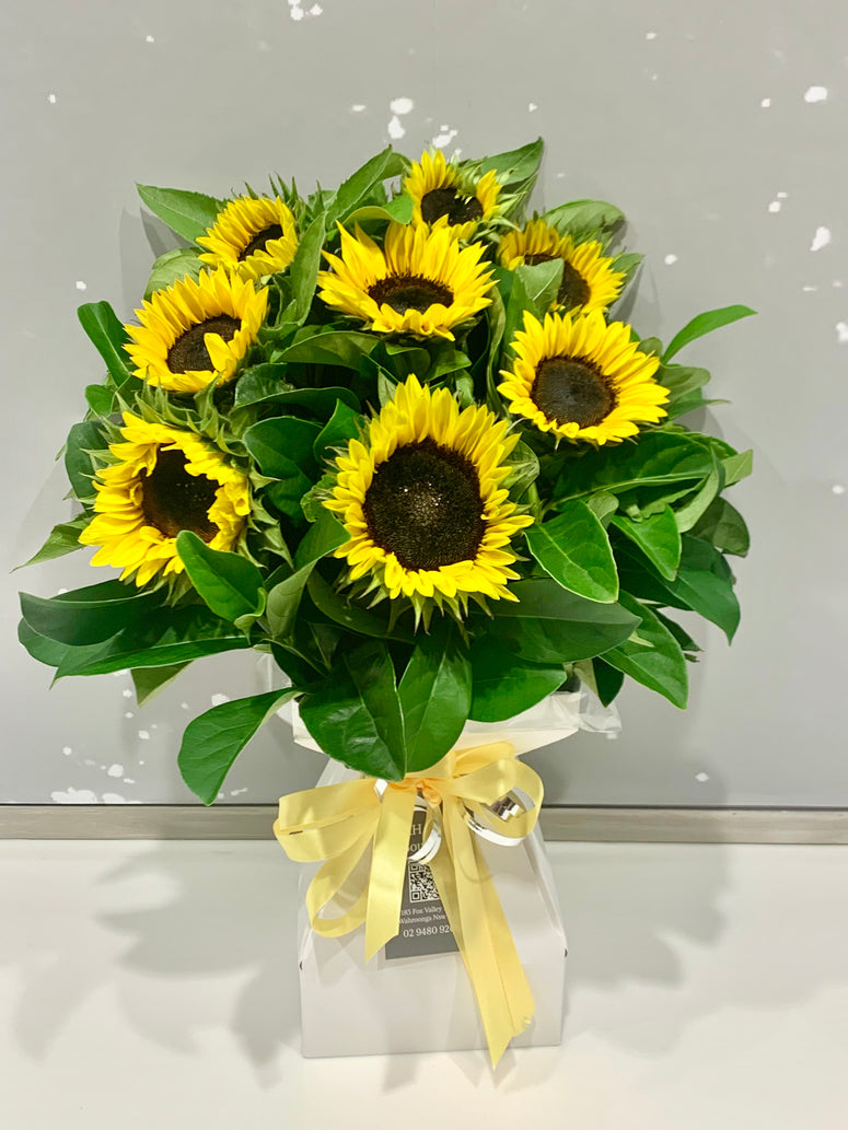 Sunflower Vase