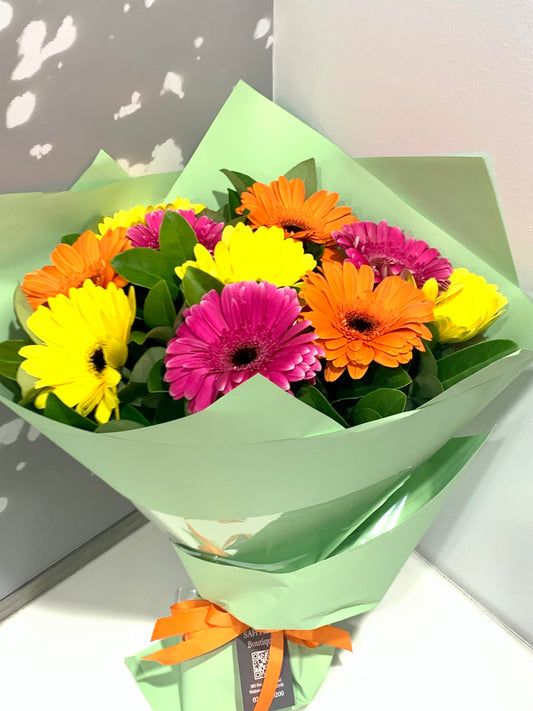Bright Gerbera Bouquet