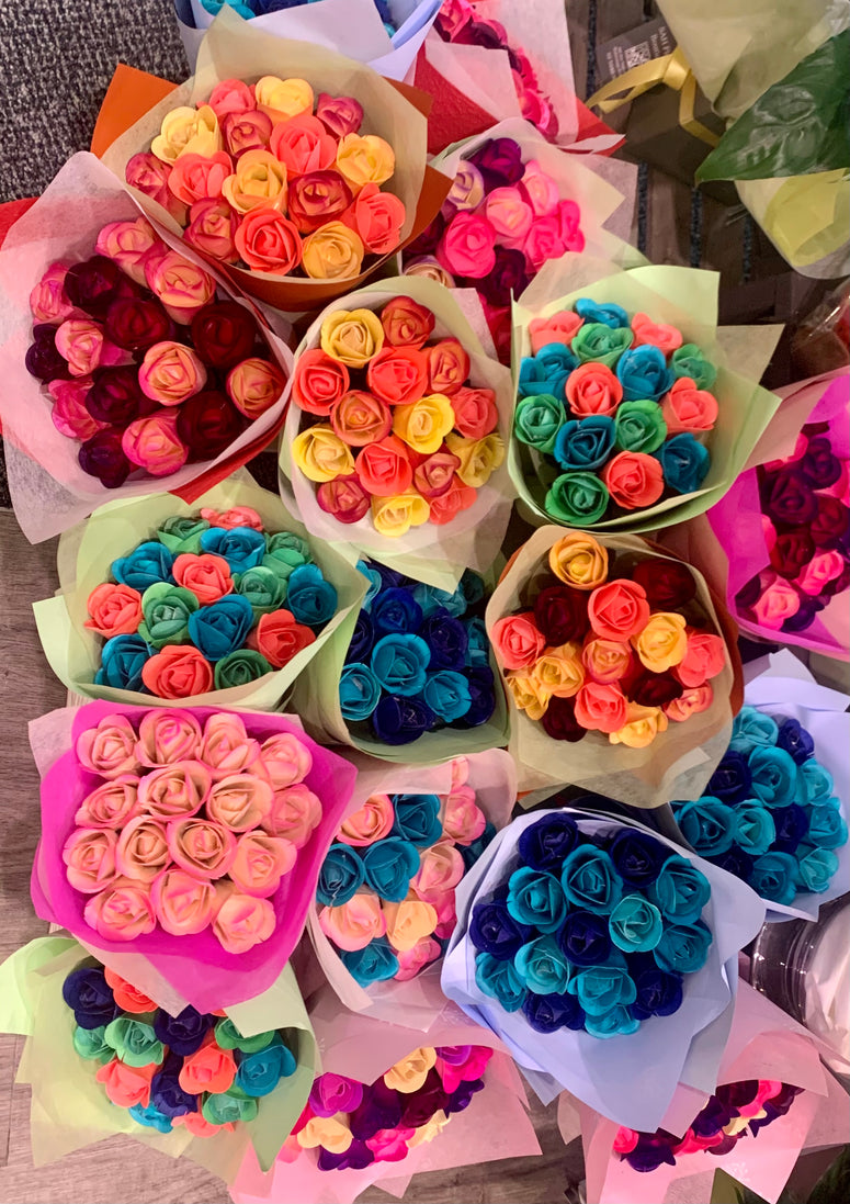 Wooden Flowers