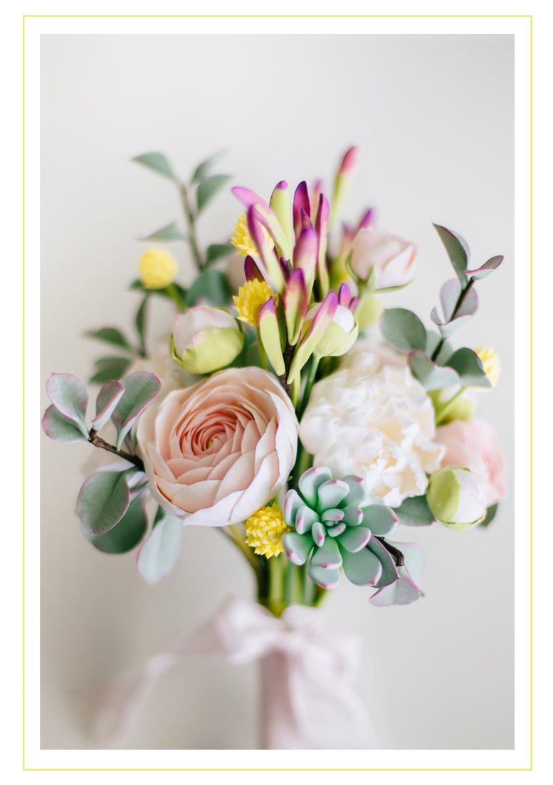Floral greeting card at SAH Floral Boutique