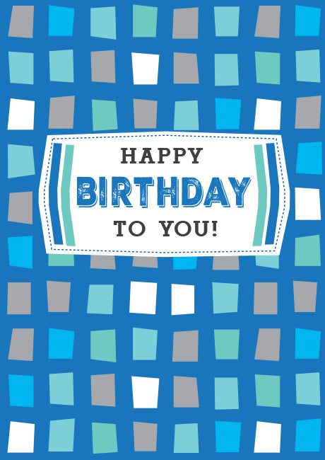Birthday greeting card at SAH Floral Boutique