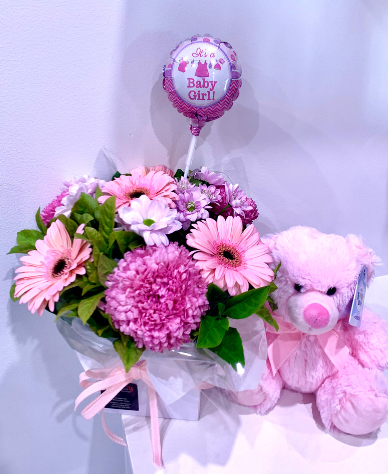 Bundle the welcome Baby Girl.