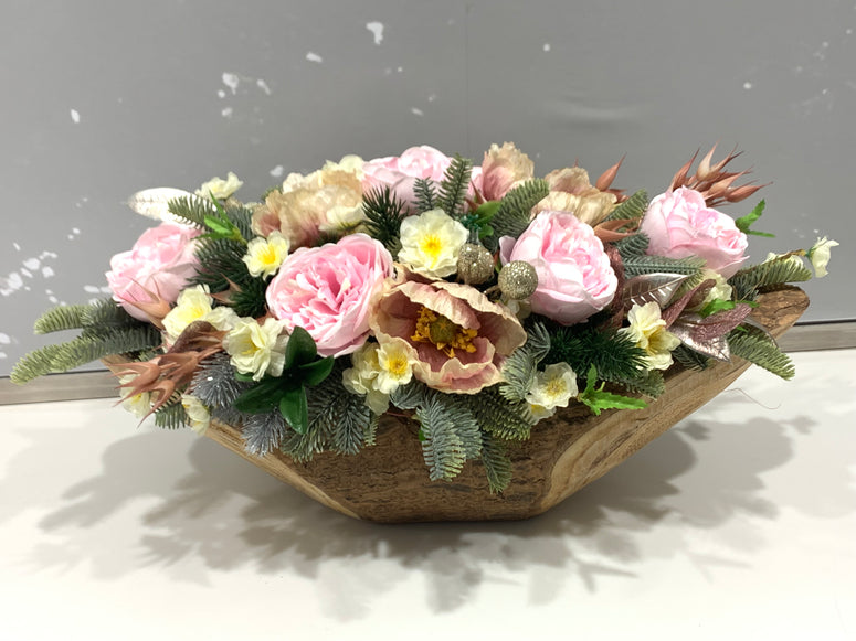 Pink SILK Table Centrepiece