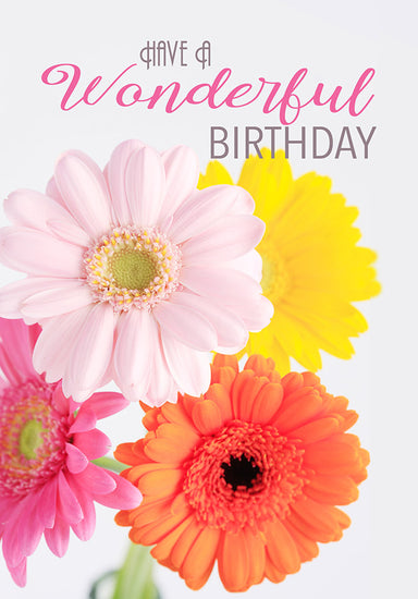 Birthday greeting card at SAH Floral Boutique