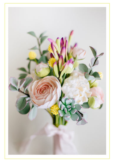 Floral greeting card at SAH Floral Boutique