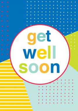 get well soon greeting card at SAH Floral Boutique