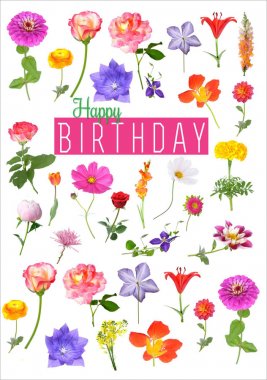 Birthday greeting card at SAH Floral Boutique