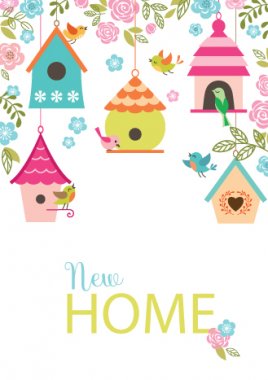 New home greeting card at SAH Floral Boutique